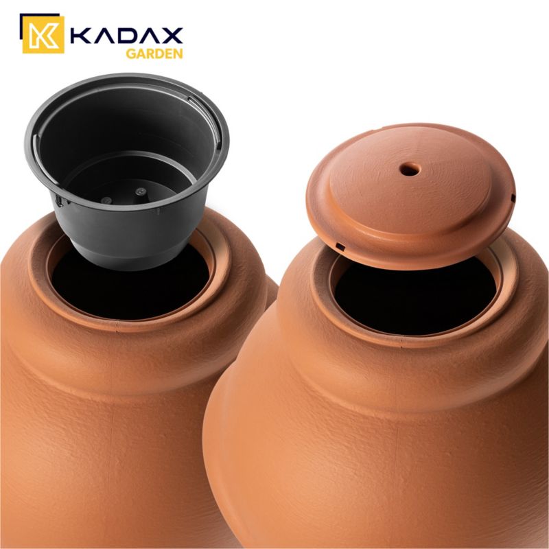 Regnvandstank KADAX 360L med hane og plantepotte – 1 stk.