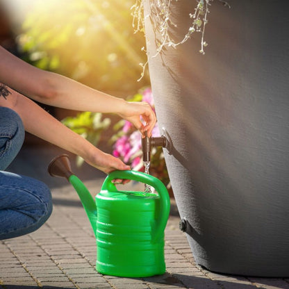 Regnvandstank KADAX 360L med hane og plantepotte – 1 stk.