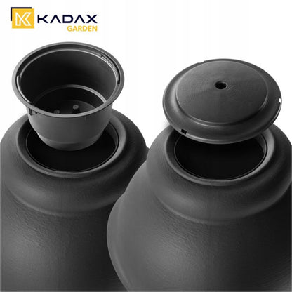 Regnvandstank KADAX 360L med hane og plantepotte – 1 stk.