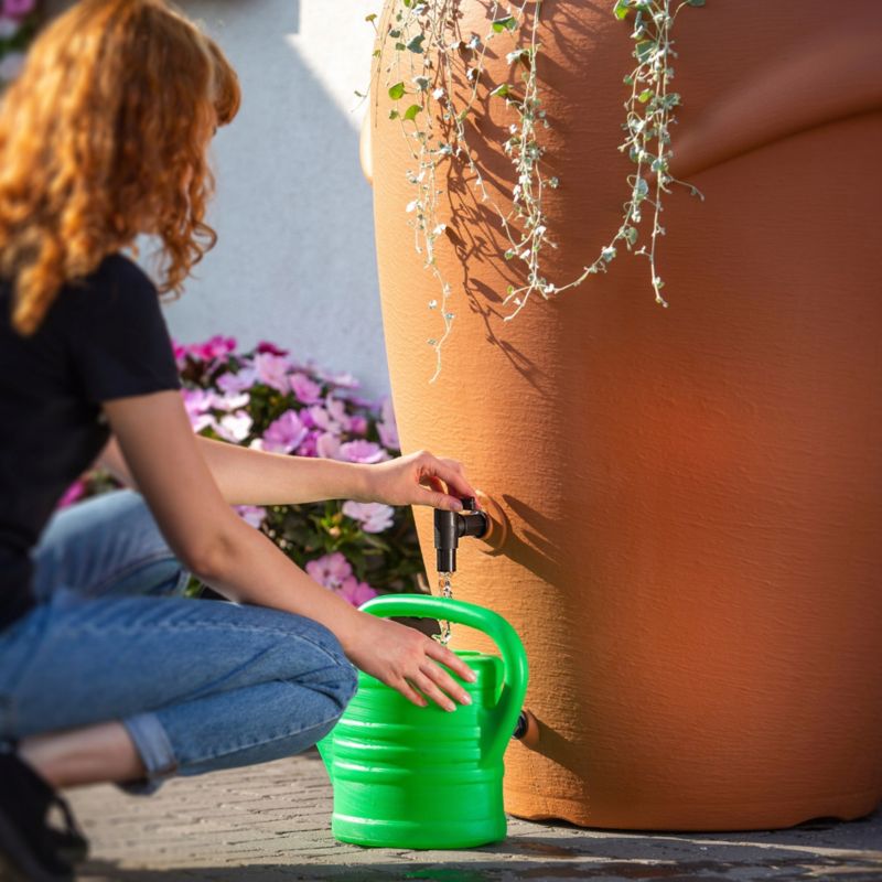 Regnvandstank KADAX 360L med hane og plantepotte – 1 stk.