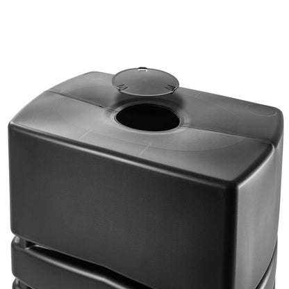 Regnvandstank Kadax 450L med hane i antracit – 1 stk.