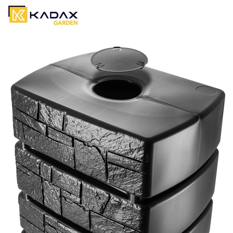 Regnvandstank KADAX 500L med hane – praktisk og holdbar