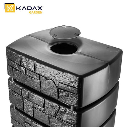 Regnvandstank KADAX 500L med hane – praktisk og holdbar