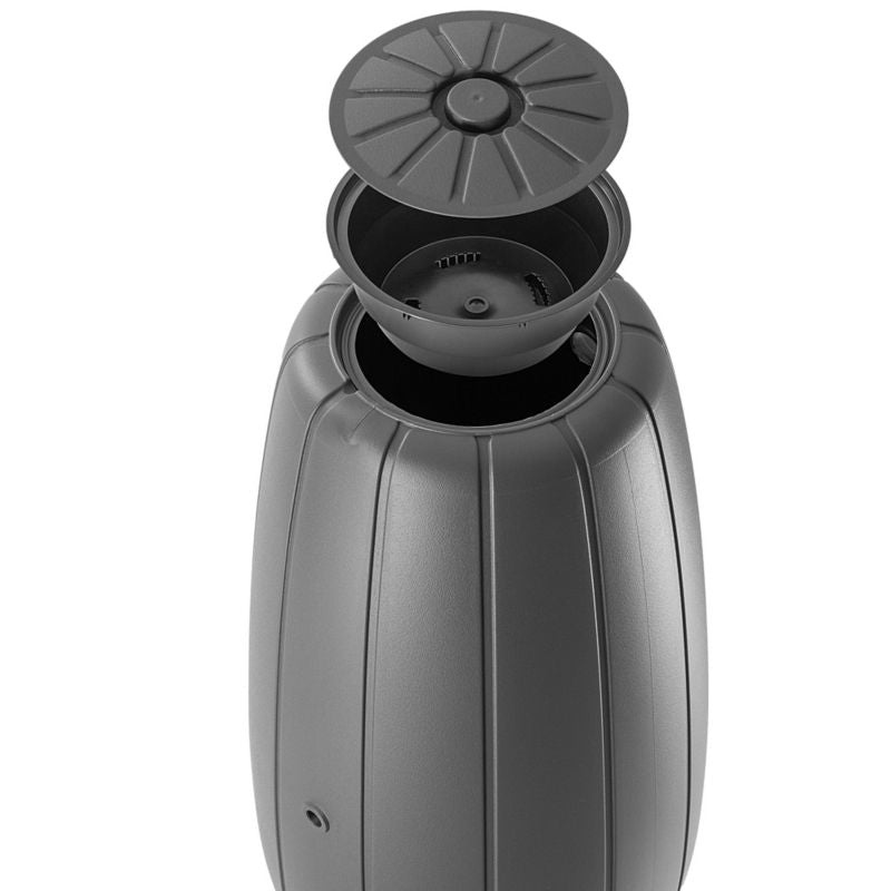 Regnvandstank KADAX 200L med hane og plantekrukke 2-i-1