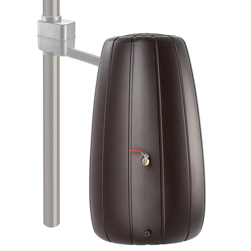 Regnvandstank KADAX 200L med hane og plantekrukke 2-i-1