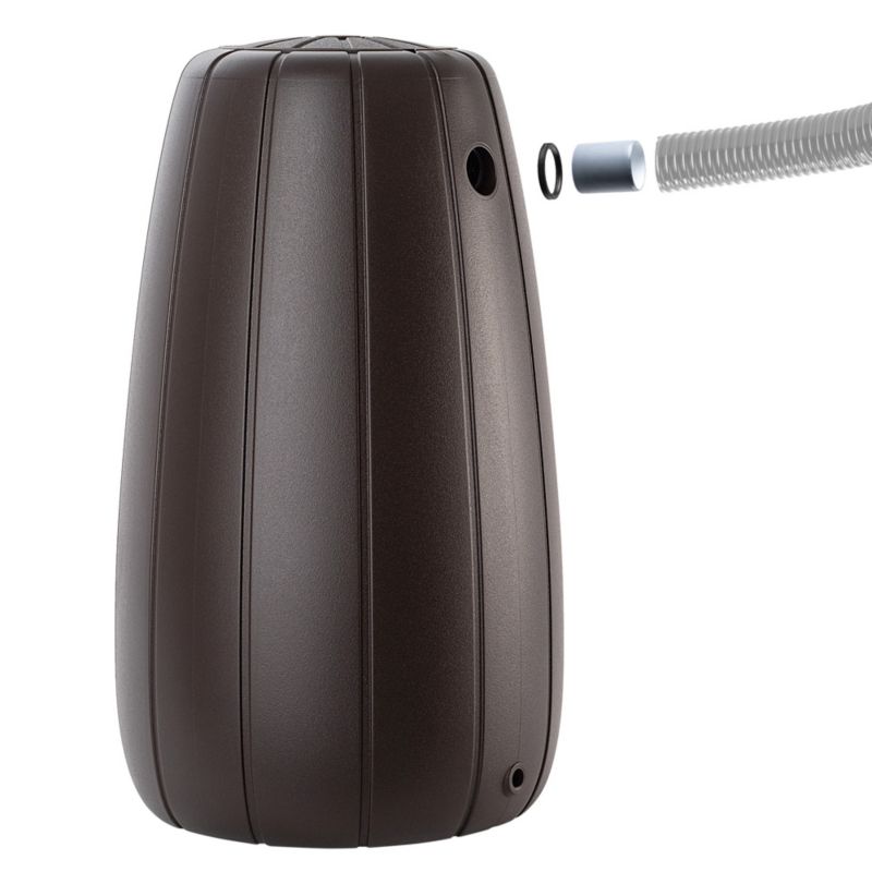 Regnvandstank KADAX 200L med hane og plantekrukke 2-i-1