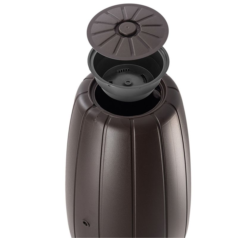 Regnvandstank KADAX 200L med hane og plantekrukke 2-i-1