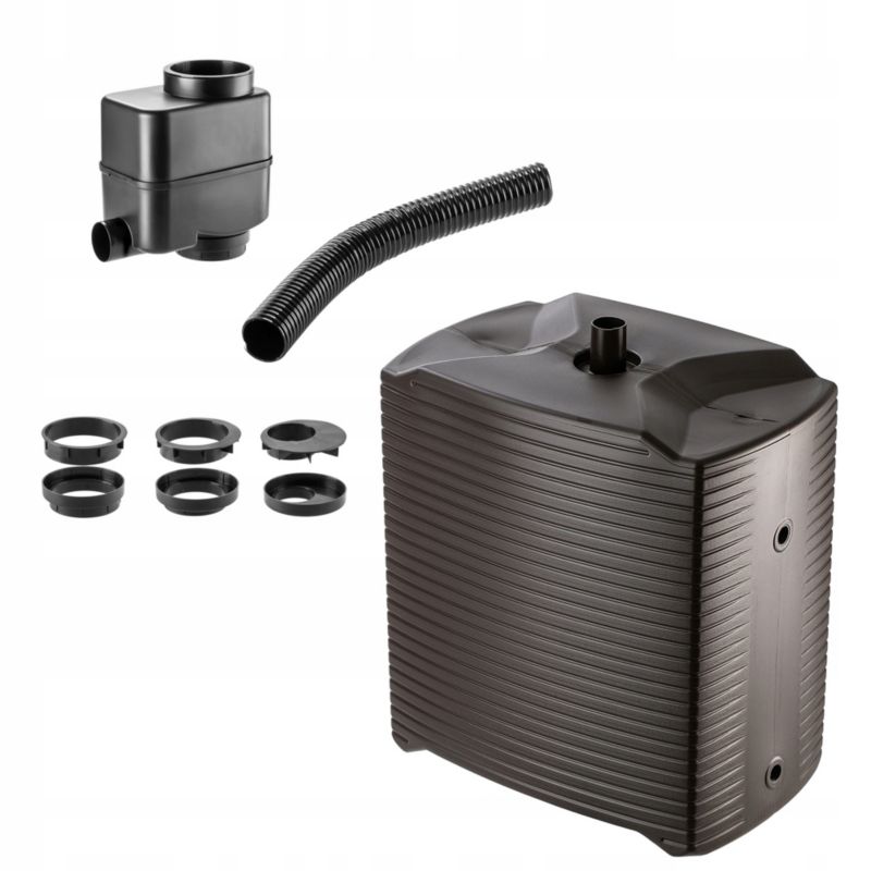 Modulært regnvandstank KADAX 125L med hane - komplet sæt, 1 stk.