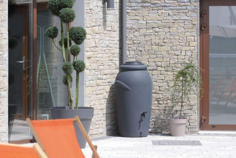 Prosperplast Aquacan regnvandstank 210 l i antracit