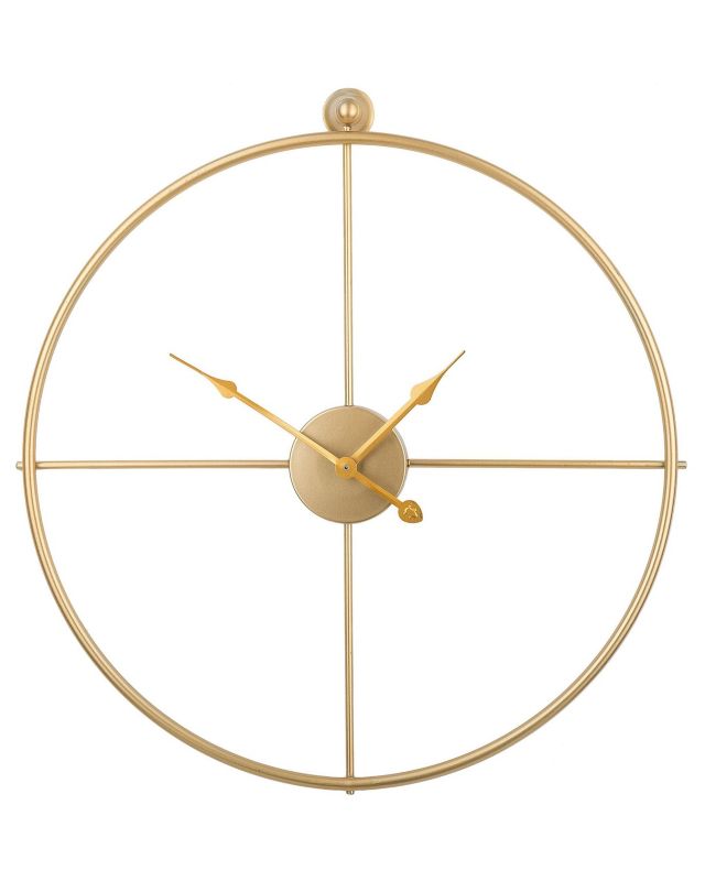 Zuchwil metal vægur i guld, 1 stk.