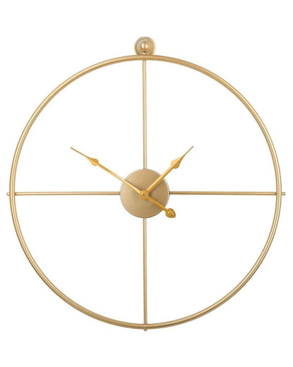 Zuchwil metal vægur i guld, 1 stk.