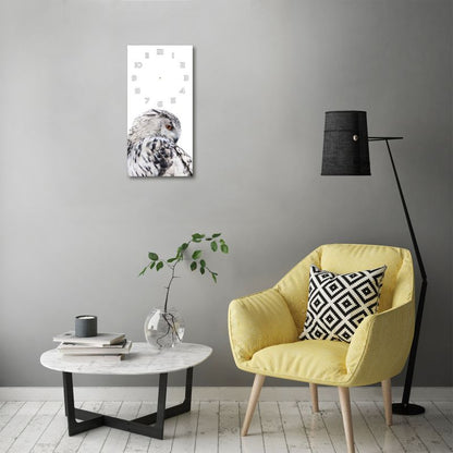 Glasur Tulup Hvid Ugle 30x60 cm lydløs 1 stk.
