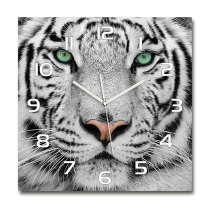 Glasur Tulup Hvid tiger 30 x 30 cm lydløs 1 stk.