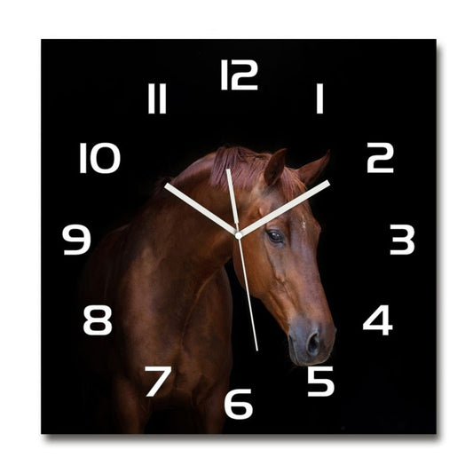 Glasur ur Tulup Brun hest 30 x 30 cm lydløs 1 stk.