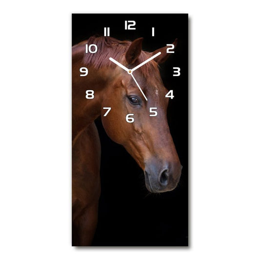 Glasur ur Tulup Brun hest 30x60 cm lydløs 1 stk.