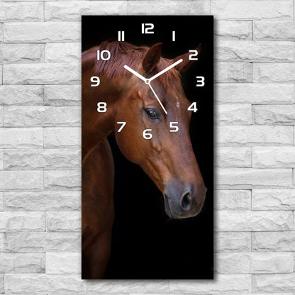 Glasur ur Tulup Brun hest 30x60 cm lydløs 1 stk.