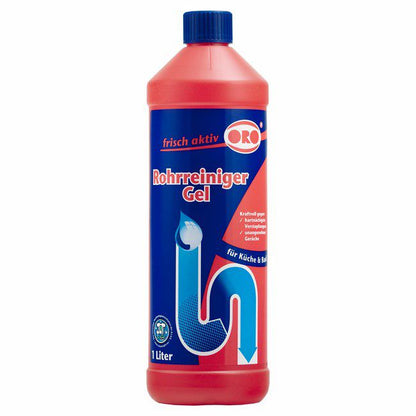 ORO Perfekt gel til afløbsrensning og rørudrensning 1 l