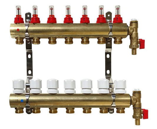 Flow-kollektorsæt med 7 moduler