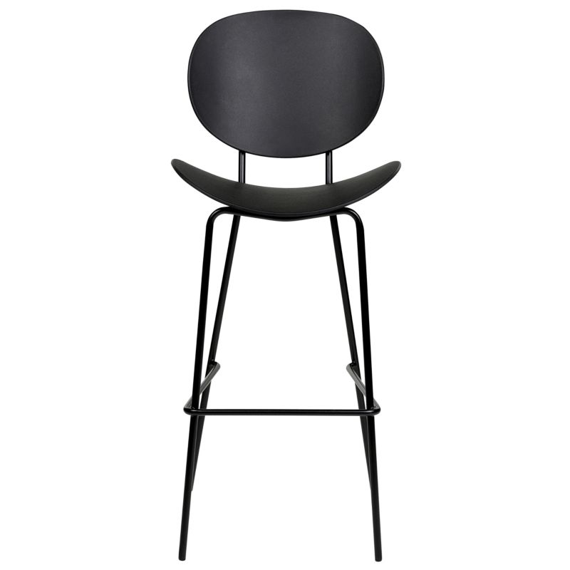 Barstol Shonto 52x48x116 cm Sort 2 Stk
