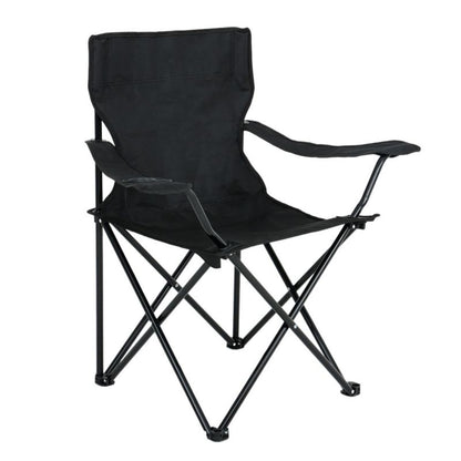 Sæt med 2 foldbare campingstole Anter i sort