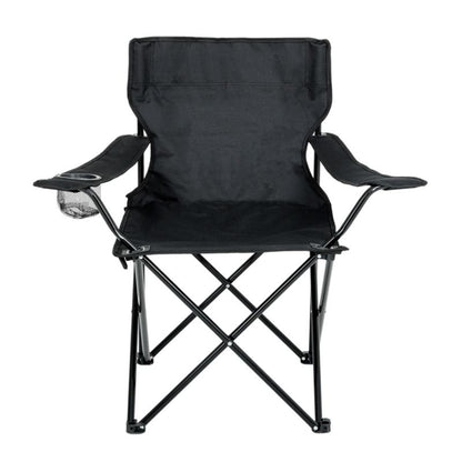 Sæt med 2 foldbare campingstole Anter i sort