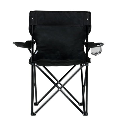 Sæt med 2 foldbare campingstole Anter i sort