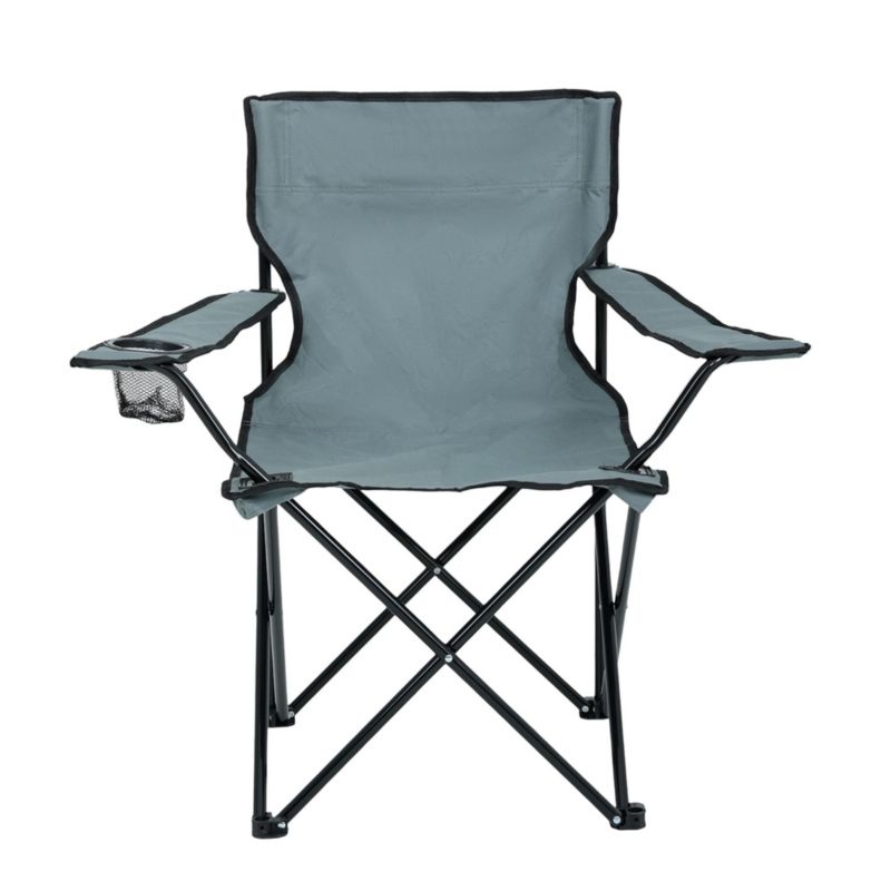 Sæt med 2 foldbare campingstole Anter i grå, 2 stk.