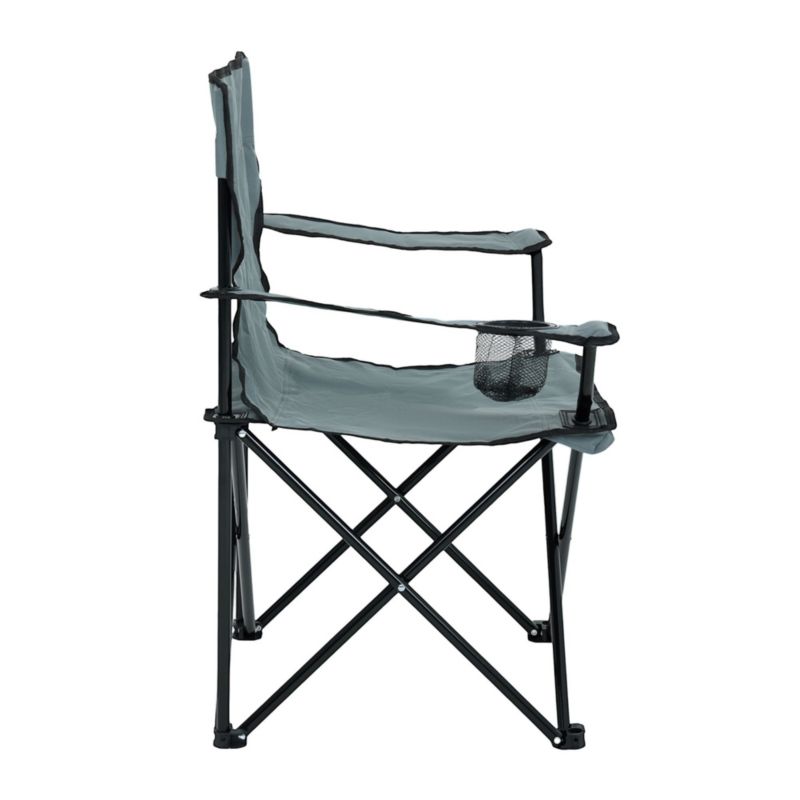 Sæt med 2 foldbare campingstole Anter i grå, 2 stk.