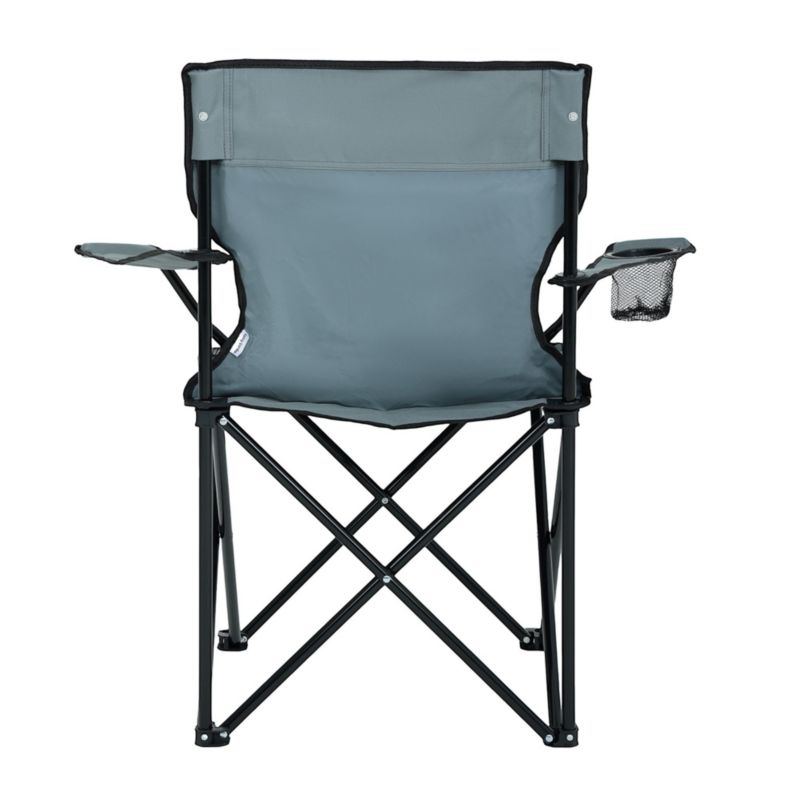 Sæt med 2 foldbare campingstole Anter i grå, 2 stk.