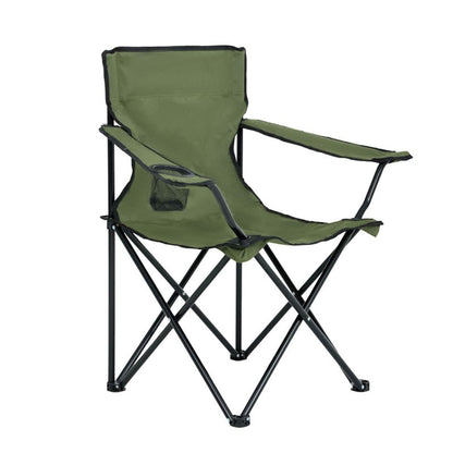 Sæt med 2 foldbare campingstole Anter i grøn farve, 2 stk.