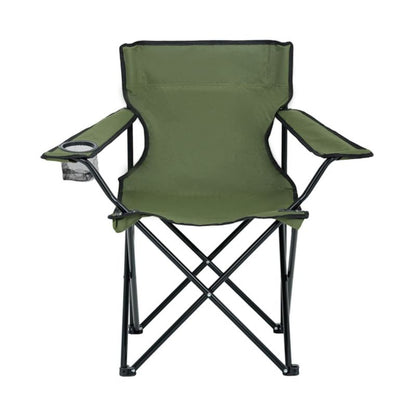 Sæt med 2 foldbare campingstole Anter i grøn farve, 2 stk.