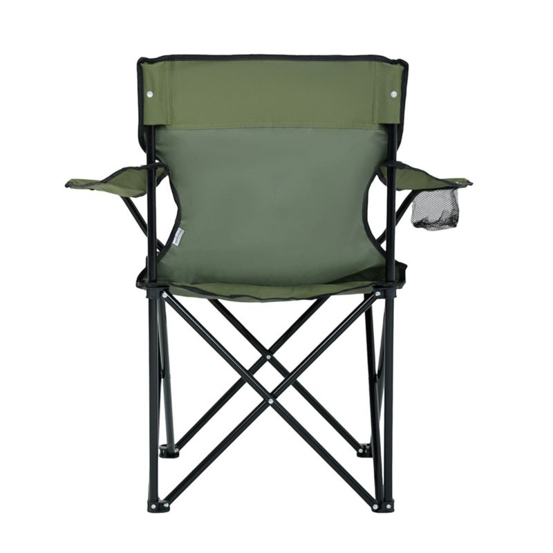 Sæt med 2 foldbare campingstole Anter i grøn farve, 2 stk.