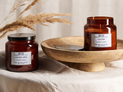 Sæt med 2 duftlys Absolute Alchemy Sojavoks Frugtagtige noter Friske noter 1 par