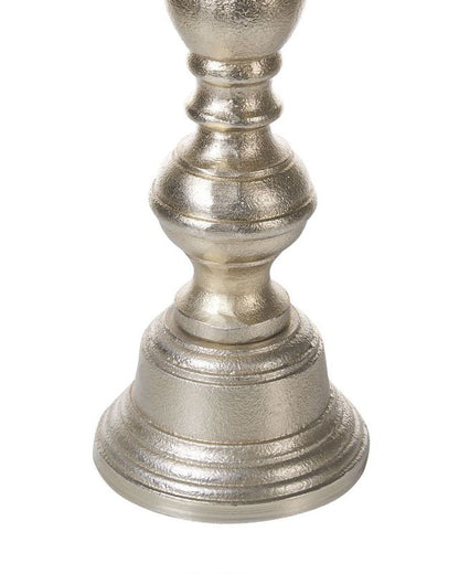 Sæt med 2 Cuba metal-lysestager 37/28 cm i guld, 1 par