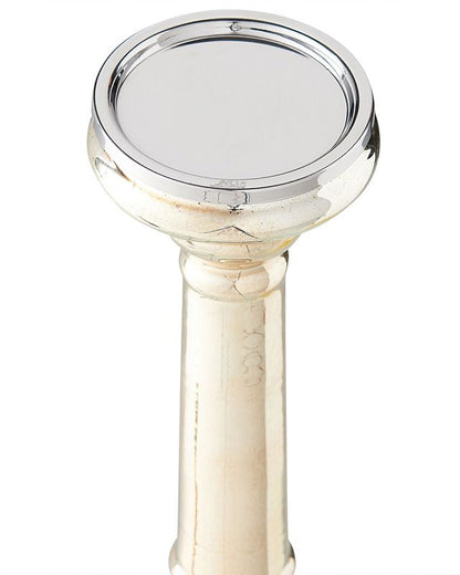 Sæt med 2 Imarti lysestager i glas 40 cm gylden 1 par