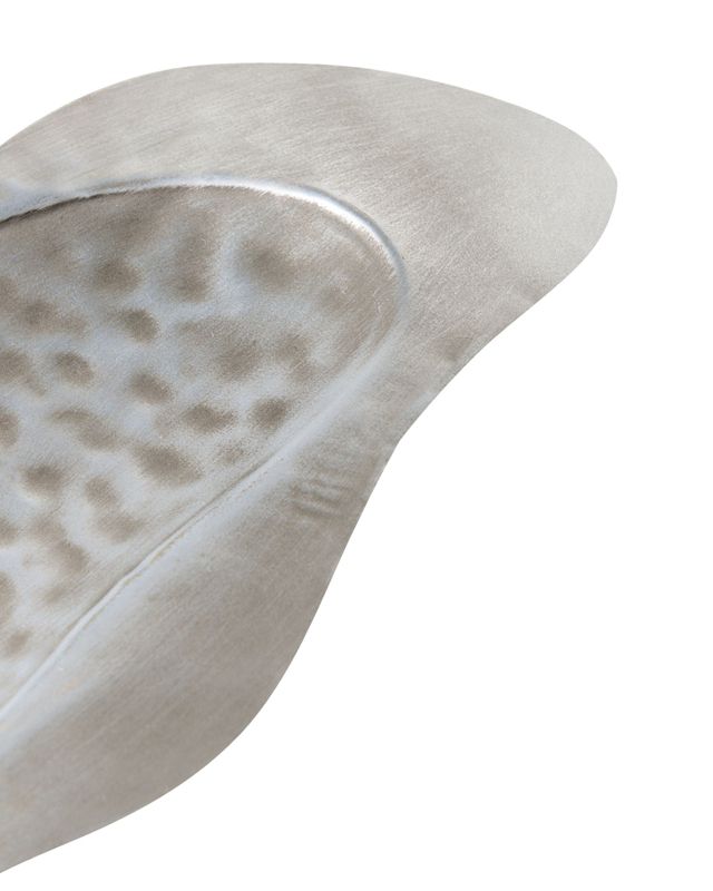 Sæt med 2 Odemira metal-lysestager 40 cm sølv, 1 par