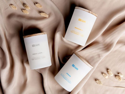 Simplicity sæt med 3 duftlys i sojavoks Frugtagtige og friske noter 1 sæt