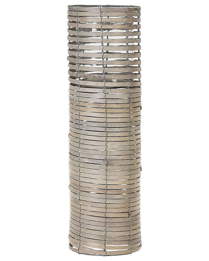 Sæt med 3 Rovare lysestager 60/39/25 cm grå 1 sæt