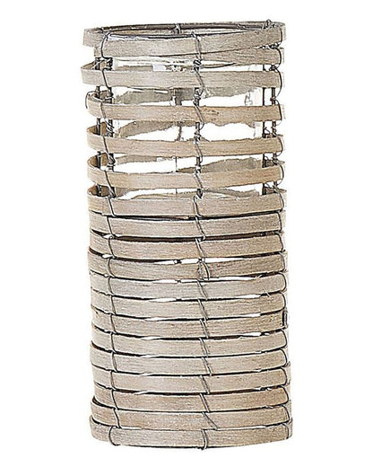 Sæt med 3 Rovare lysestager 60/39/25 cm grå 1 sæt