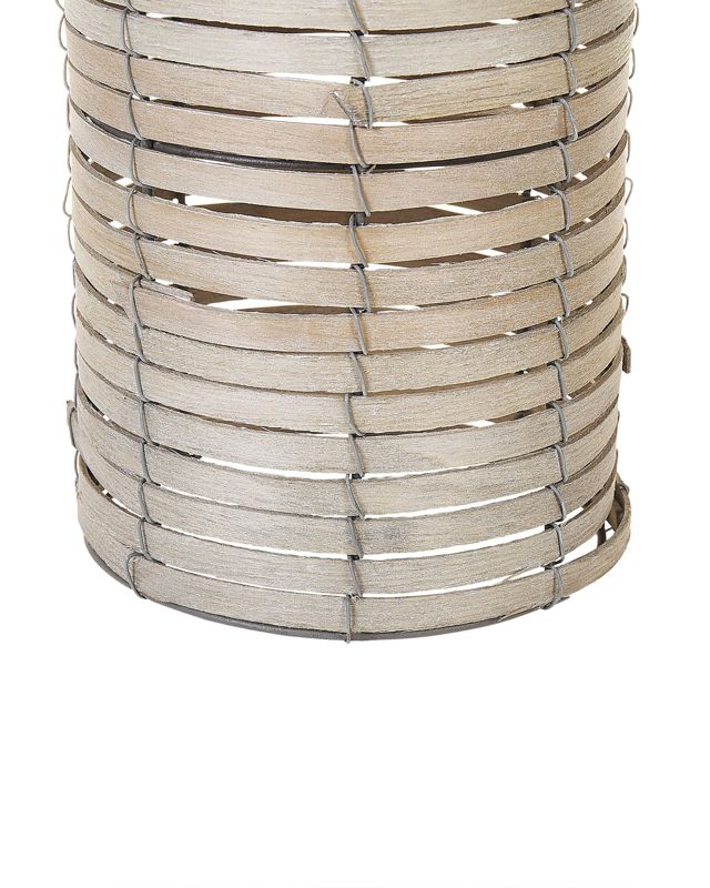 Sæt med 3 Rovare lysestager 60/39/25 cm grå 1 sæt