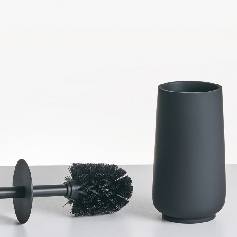 Badeværelsessæt 4 Dele Suches Sort 1 kpl