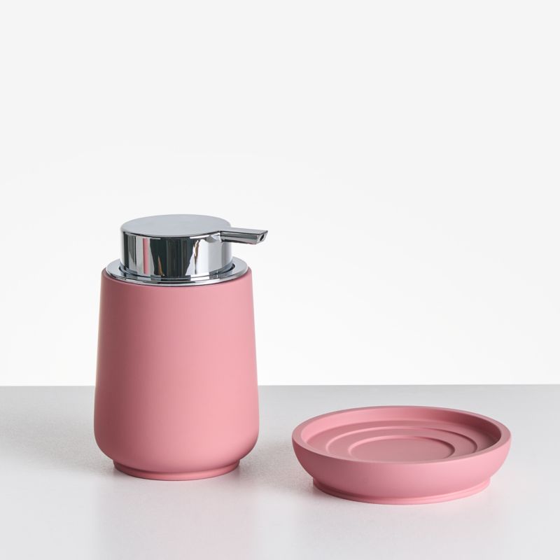 Badeværelsessæt 4 Dele Suches Rosa 1 Sæt