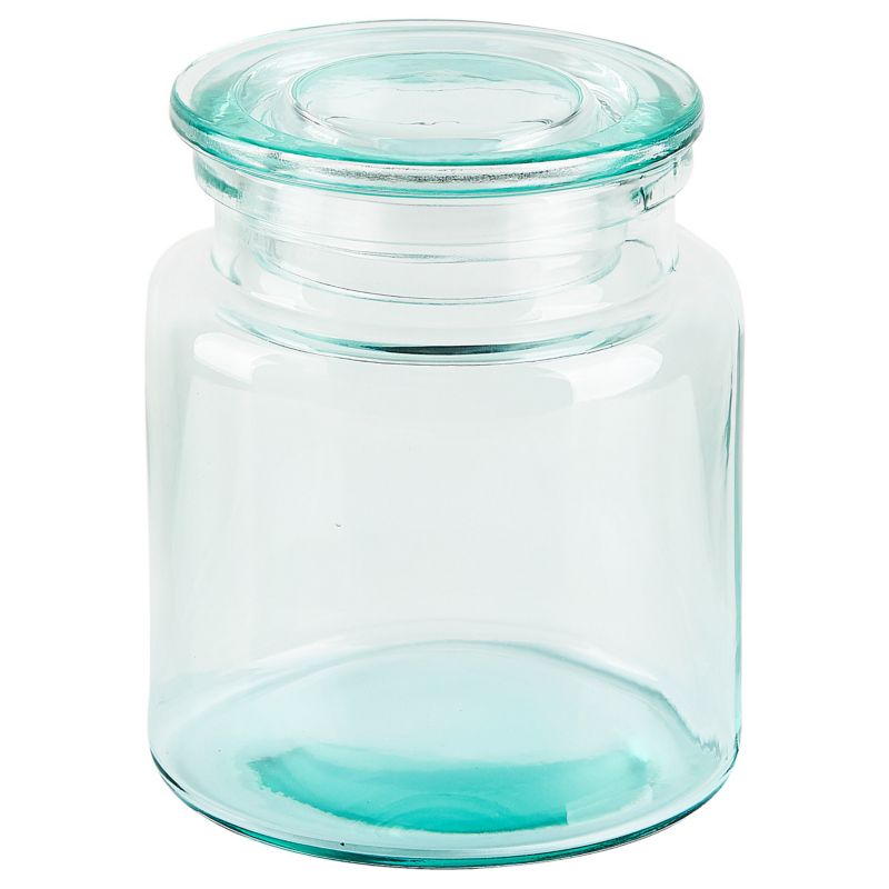 Badeværelsestilbehørssæt 5 Dele Glas Grøn 1 sæt