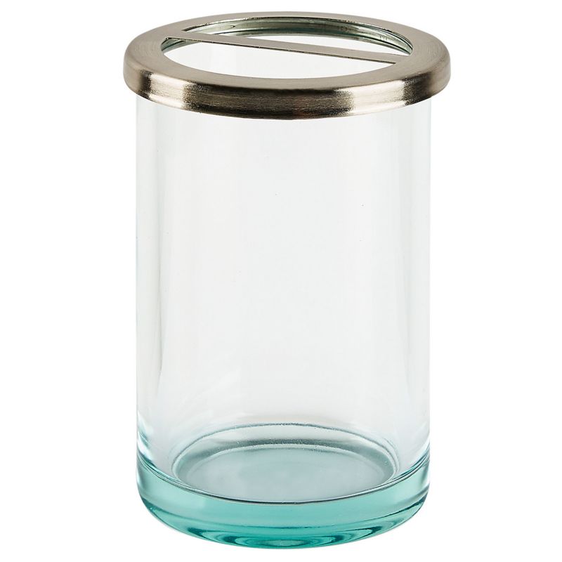 Badeværelsestilbehørssæt 5 Dele Glas Grøn 1 sæt