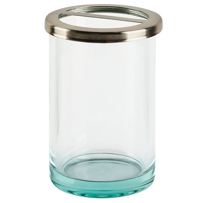 Badeværelsestilbehørssæt 5 Dele Glas Grøn 1 sæt