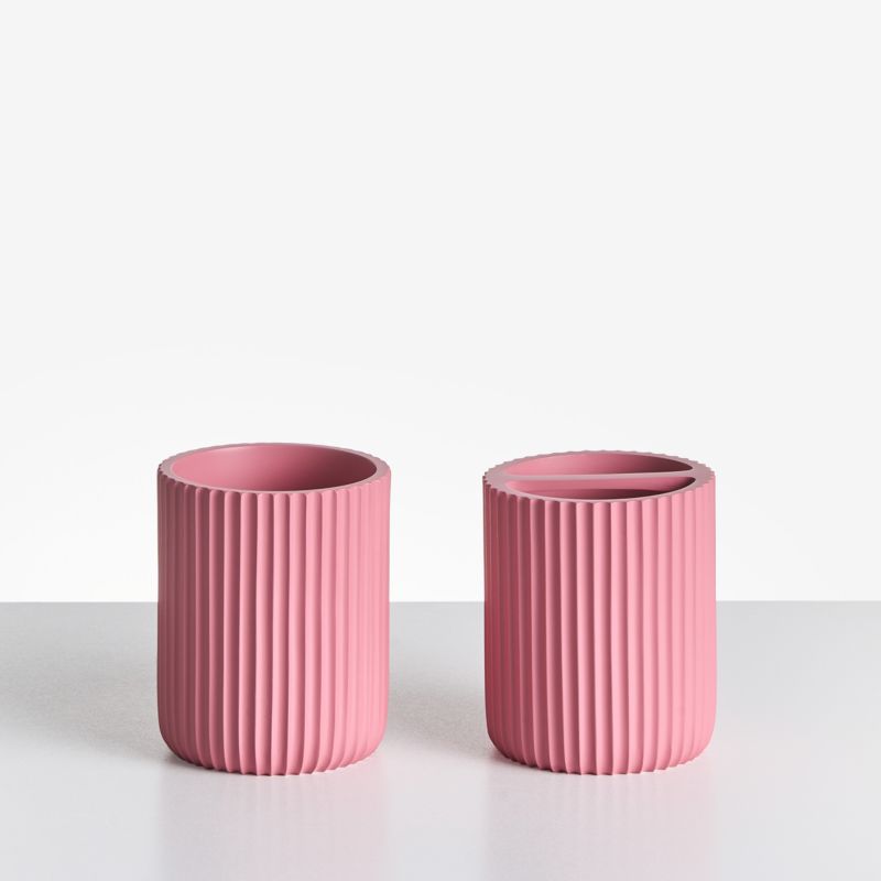 Badeværelsestilbehørssæt 5 Dele Camana Rosa