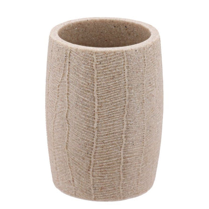 Badeværelsessæt Binchi Øko Beige Mat Polyresin 42x30x20 cm 1 sæt | 5907600447936