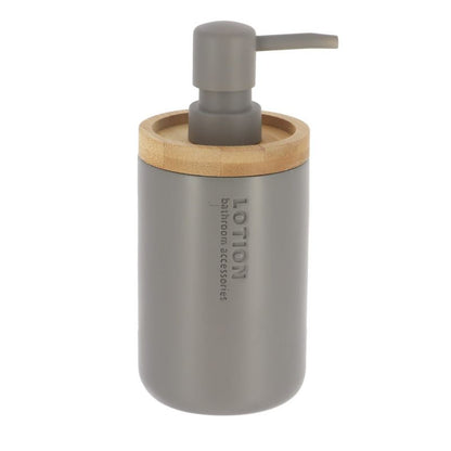 Badeværelsessæt Bambus Grå 10,4 cm x 36 cm 280 ml 1 stk. | 5907600435278