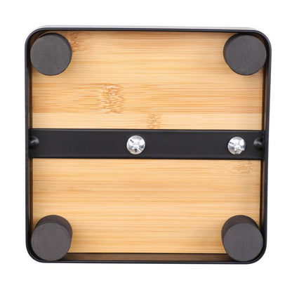 Toiletsæt Sort med Bambus 3L Pedalspand Soft Close og Holder med WC-Børste