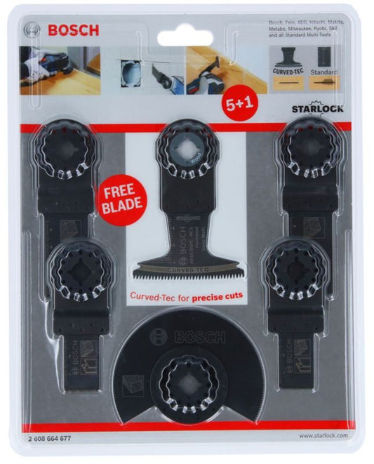 Bosch Starlock sæt med 6 klinger